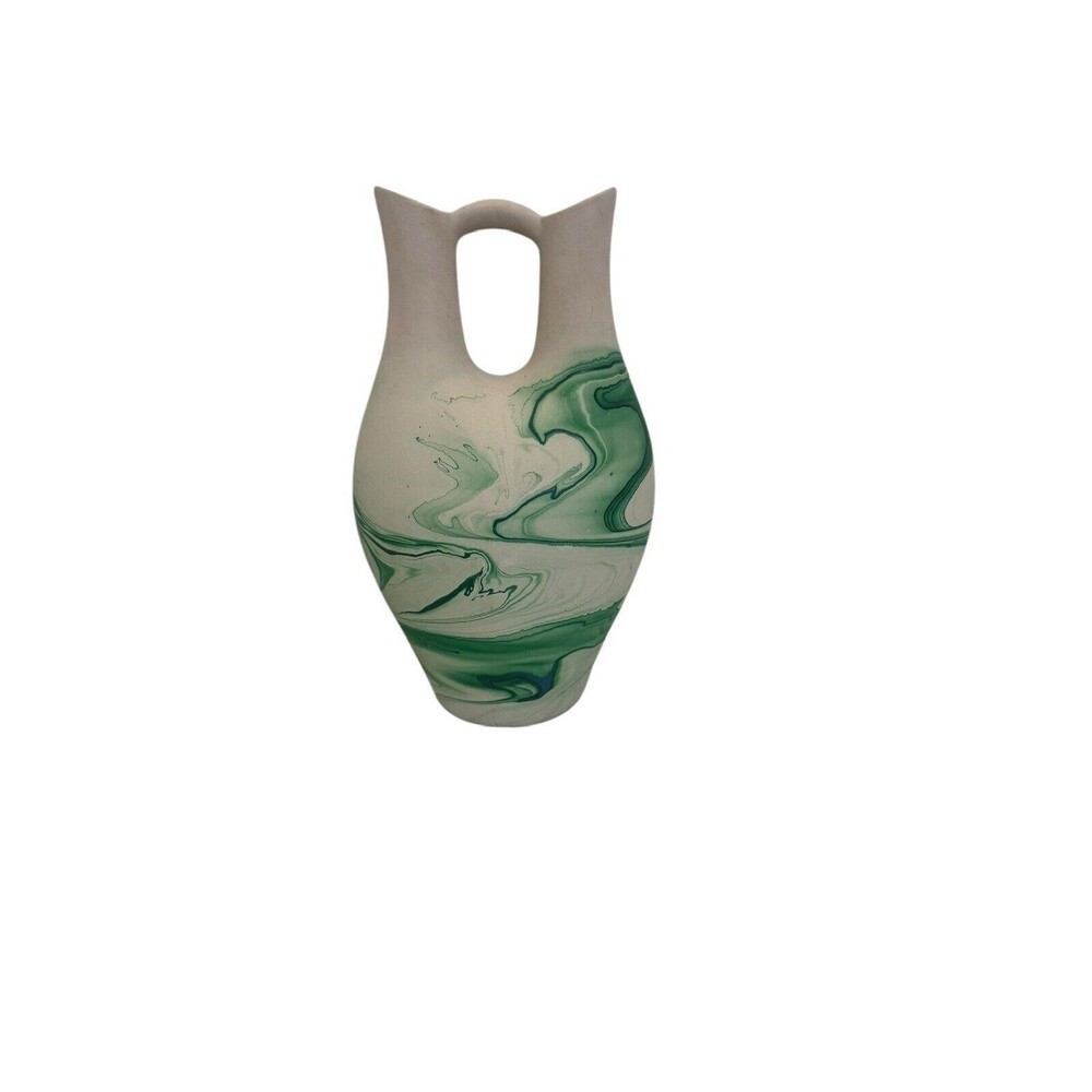 Nemadji Pottery Indian River Wedding Vase- 10" tall - Vintage